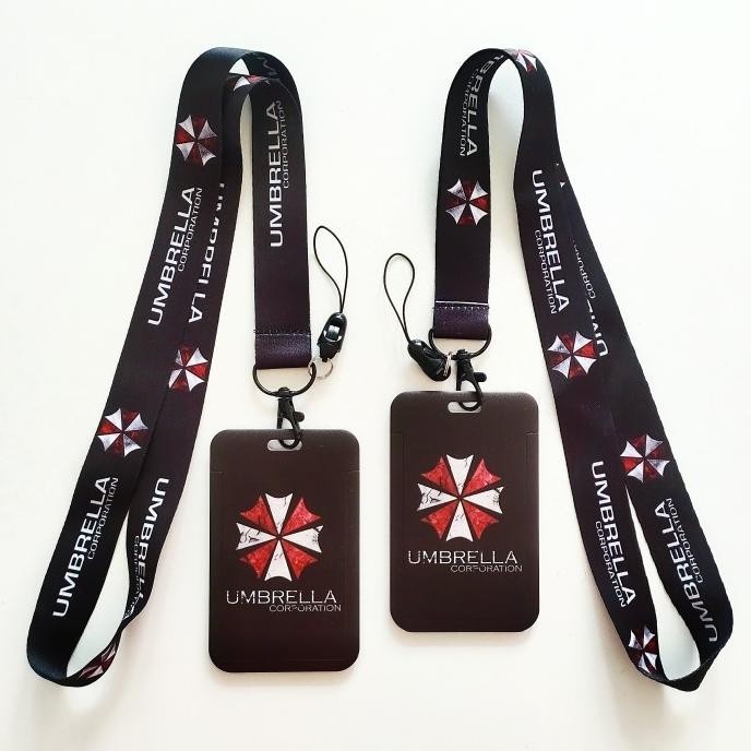 

Trend Id Card Holder Name Tag Lanyard / Kalung Wadah Kartu Resident Evil Terbaik