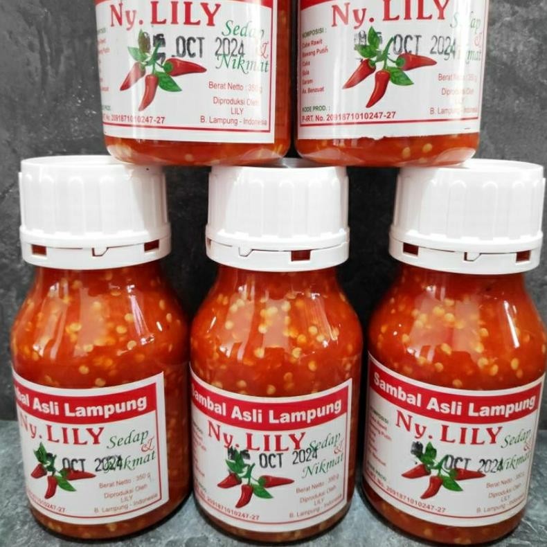 

SALE PRODUK Sambel asli Lampung ny Lily / Sambal Lampung ny lily yg terkenal Exp terbaru: Oktober 2024 TERLARIS