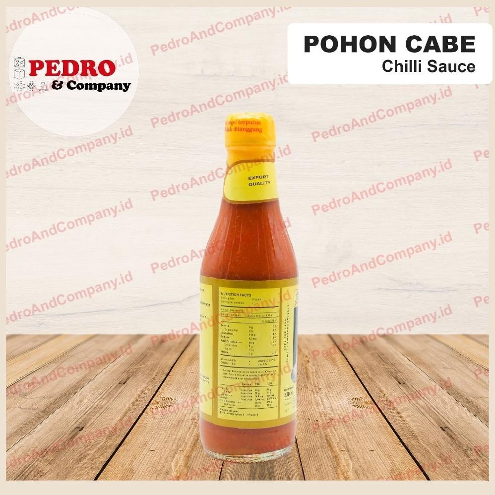 

SALE PRODUK Pohon cabe chili sauce sambal cabe 330ml - botol sedang TERLARIS