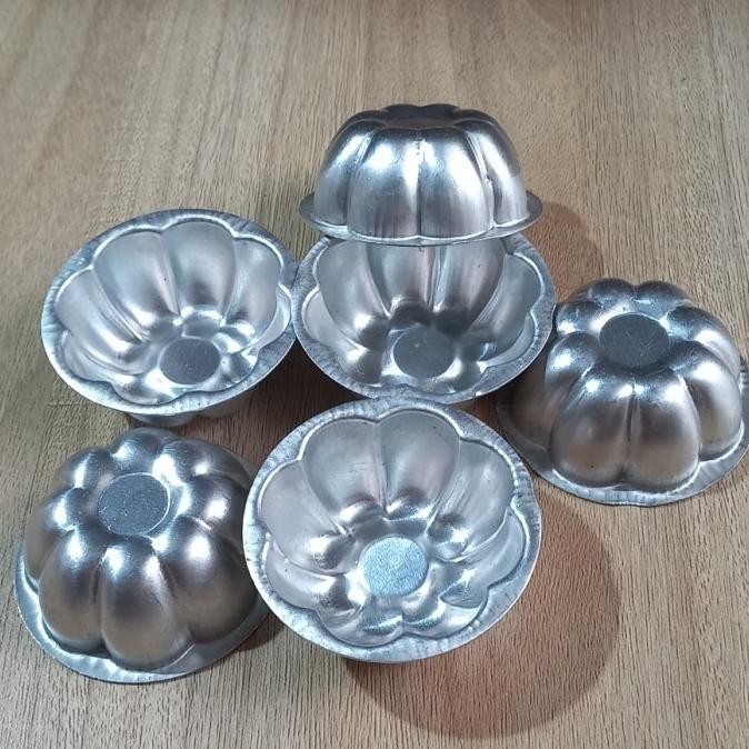 Cetakan Kue Bolu Kering Mini Manggis Cetakan Kue Bahulu 12Pcs Stok Terbatas