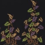 kain batik - Motif Unik Batik Bambu Kombinasi Warna (Hijau , Biru Muda, Cream Muda)