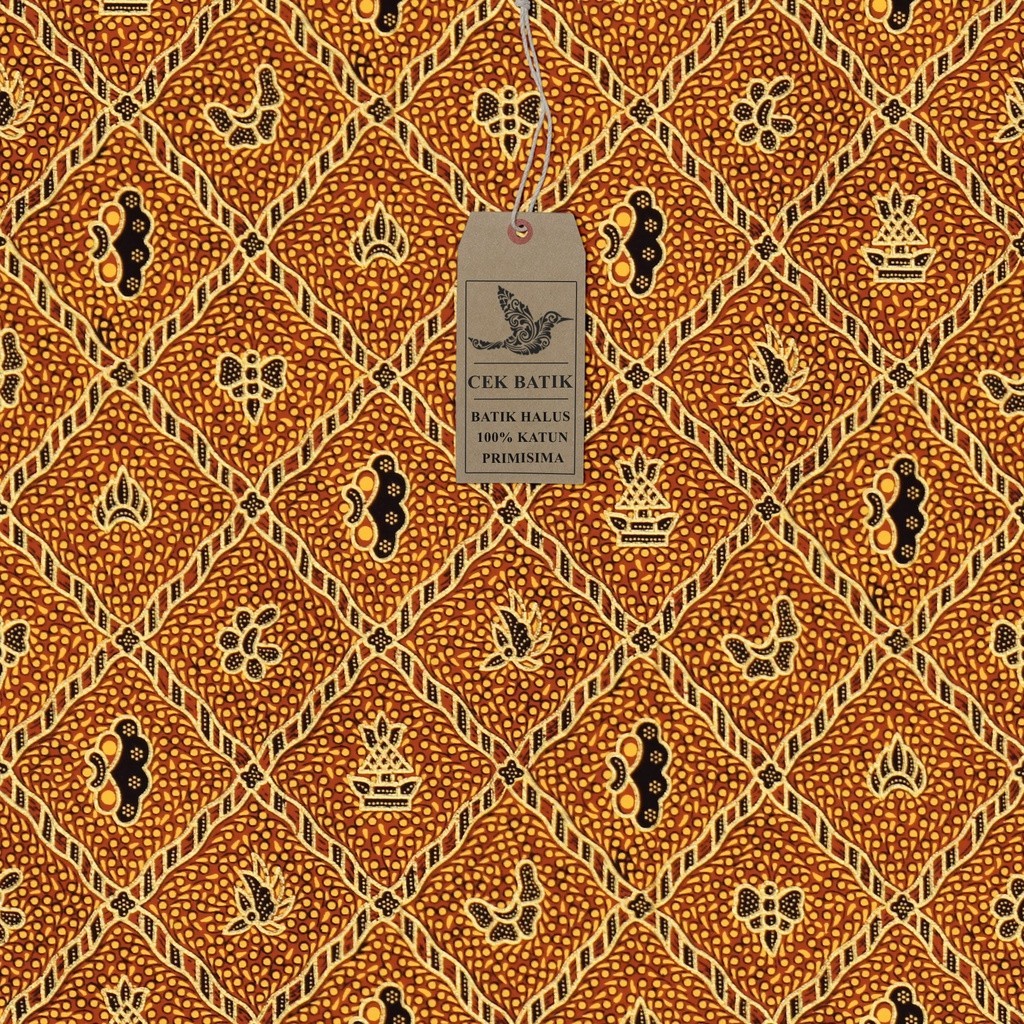 Kain Batik - Motif Sidomukti Prada Jawa Berlapis Emas/Gold