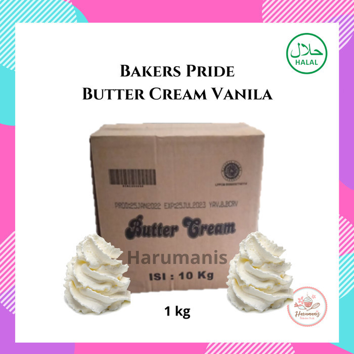 

Open DS] Butter Cream Premium Kiloan Bakers Pride Repack 1kg