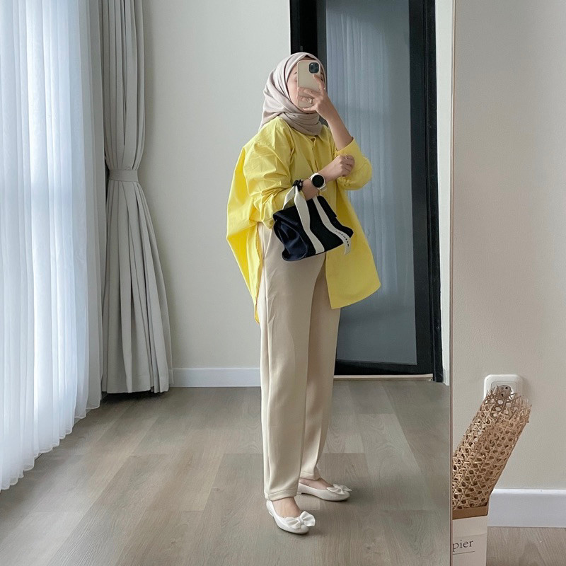 [THE BEST COLLECTIONS] MINAMIRA - Jema pants Celana Panjang Wanita Semi Baggy