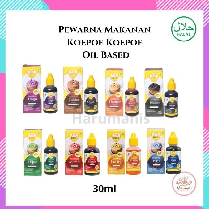 

#####] Pewarna Makanan Koepoe Koepoe Kupu Kupu Oil Based 30ml