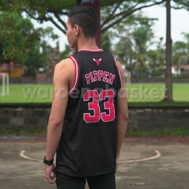[BEST SELLER] NEW PRODUCT Jersey Basket NBA Scottie Pippen Bulls Hitam