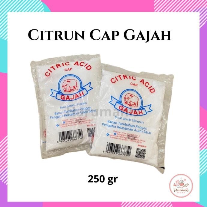 

yang dicari@@@@] Citrun Cap Gajah 250gr