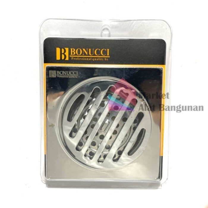 Terlaris Saringan Got Kamar Mandi Stainless Bonucci Kuningan Floor Drain Promo Terbaru