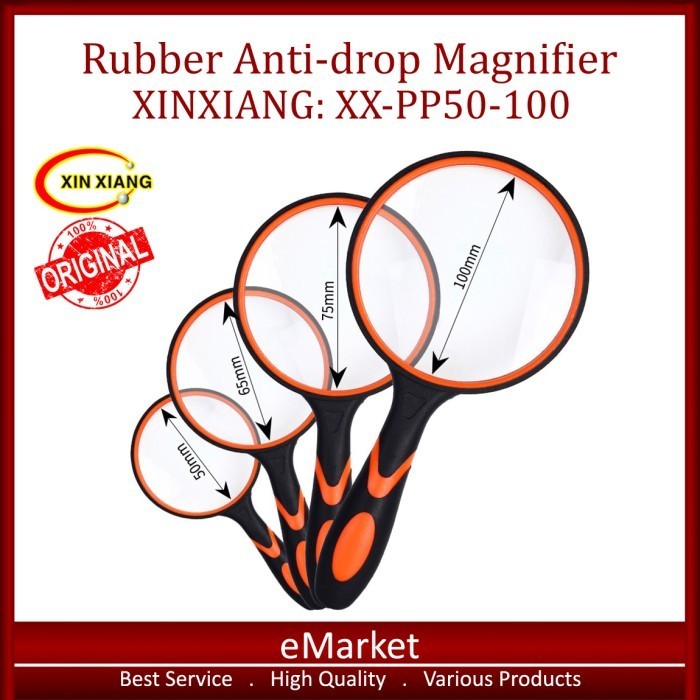 

```````] Kaca Pembesar XINXIANG XX-PP50-100 ORIGINAL / Lup Handheld Magnifier