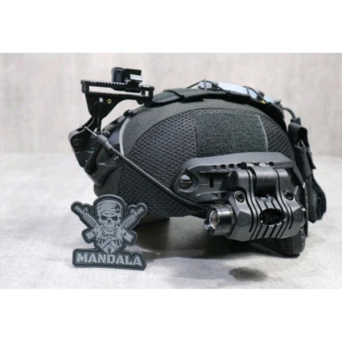 Helem Kevlar Level Iiia / Helm Tactical / Helmet Tactical Full Gearset