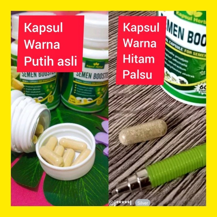 Terlaris Gambar SEMEN BOOSTER OBAT HERBAL PENAMBAH DAN PENYUBUR ASLI ORIGINAL B SALE
