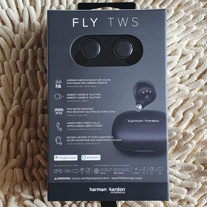HARMAN KARDON FLY TWS, BNIB SEGEL, TRUE WIRELESS EARPHONE, MURAH GAN Berkualitas