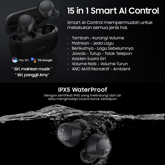 Budz Oska Earphone Bluetooth Headset TWS APTX Gaming Wireless Bass - Berkualitas