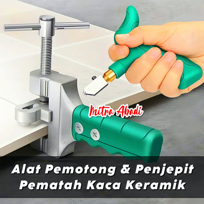 

New Glass Diamond Cutter Tile Handheld / Alat Pemotong Penjepit Pematah Gratis Ongkir