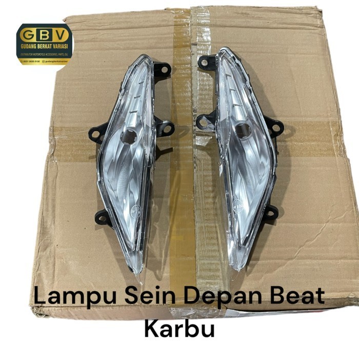 Lampu Sein Sen Riting Motor Beat Karbu Front Winker Unit Kiri Kanan Gratis Ongkir