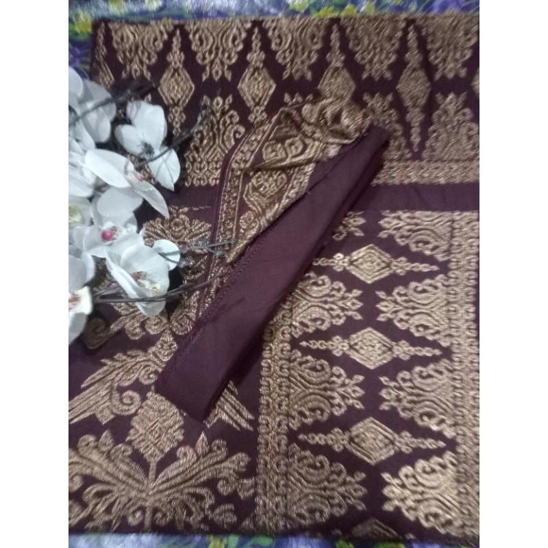 set kapelan.. cowok,cewek..saput,udeng stegah jadi,Kamen lembaran.. songket bordir premium..