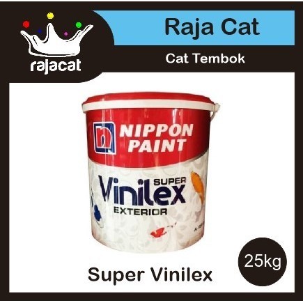 CAT TEMBOK EXTERIOR NIPPON SUPER VINILEX 25 KG -- WHITE