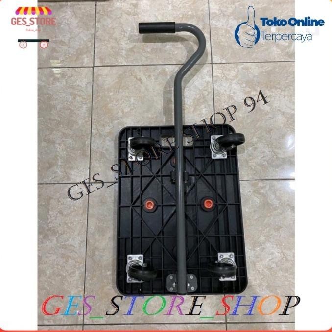 TROLI BARANG KRISBOW DOLLY 100 KG T SERBAGUNA TROLI TANGAN TROLI LIPAT