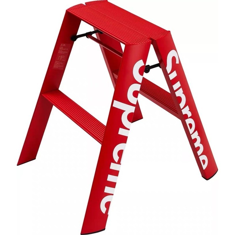 SUPREME STEP LADDER CHAIR RED TANGGA LIPAT LUGANO SS19