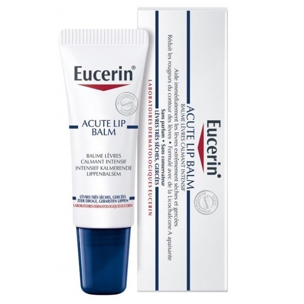 Baru Eucerin Acute Lip Balm 10ml