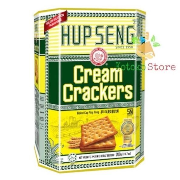 

Hup Seng Cream Crackers Kaleng / Hup Seng Biskuit Asin Kaleng 700gr