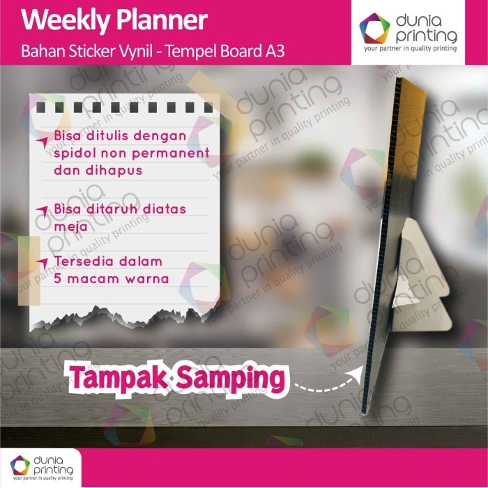 

BARANG TERLARIS Meal Planner Weekly - Menu Seminggu