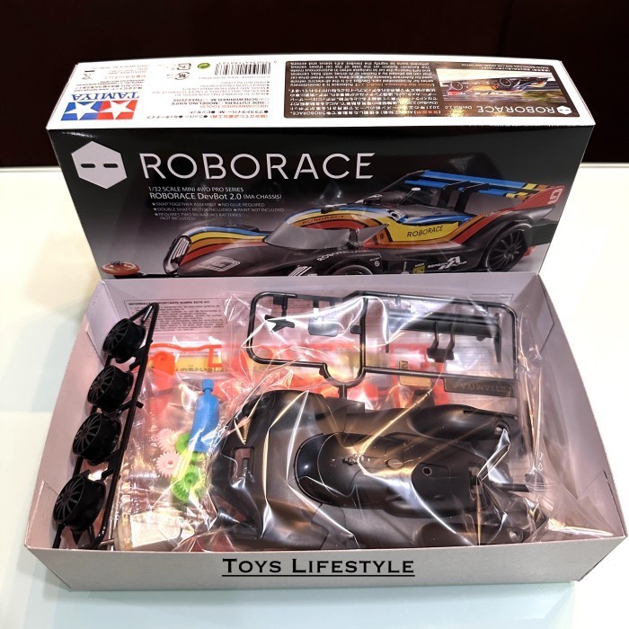 DISKON SPESIAL MAINAN RAKIT MOBIL TAMIYA MINI 4WD - ROBORACE (ORIGINAL) TERBARU