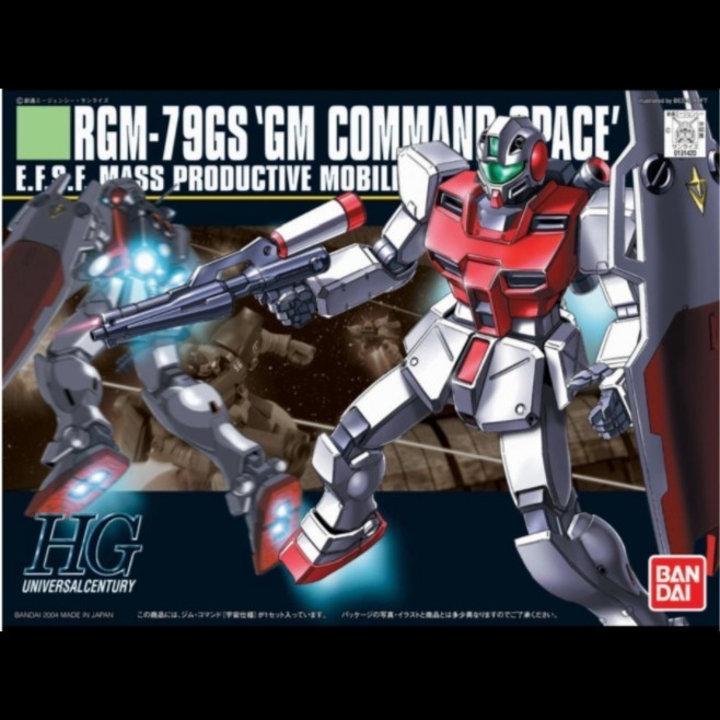 PROMO HG HGUC RGM-79GS GM COMMAND SPACE GUNDAM GUNPLA 1/144 BANDAI TERBARU
