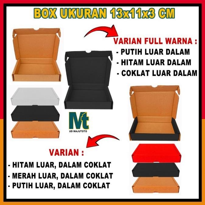 

Beli satu, nikmati gaya tanpa batas." PAKET 50 PCS 13x11x3 Cm/Box Accesories/Kardus Polos/Karton ||