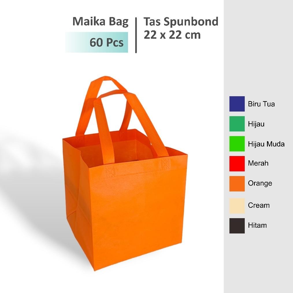 

Pesan sekarang, nikmati diskon fantastis." (60 Pcs) Tas Hajatan 22x22 cm / Tas Box Nasi / Tas Spunbond ||