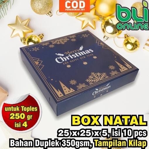 

Beli sekarang, perbarui gaya Anda." Box Natal 25 x 25 x 5 / Kotak Natal / Kardus Natal / Dus Christmas / Hampers Natal isi 10 pcs ||