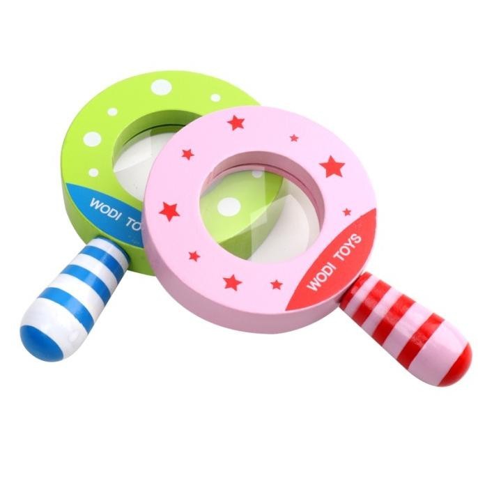 

Kaca Pembesar - Magnifying Glass - Mainan Edukasi Anak - Wooden Toys
