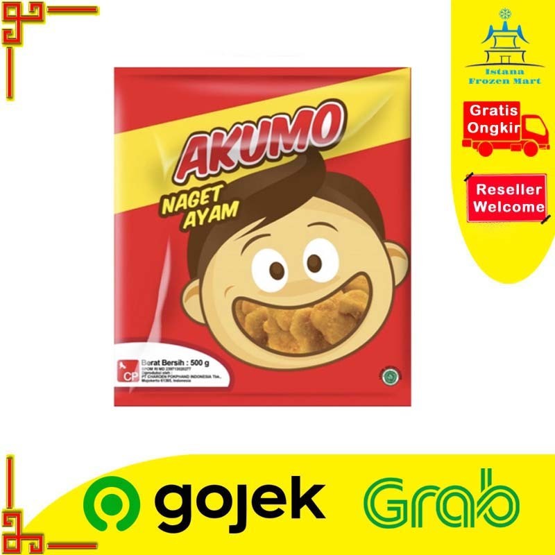 

Chicken Nugget AKUMO Naget Ayam 500 GR
