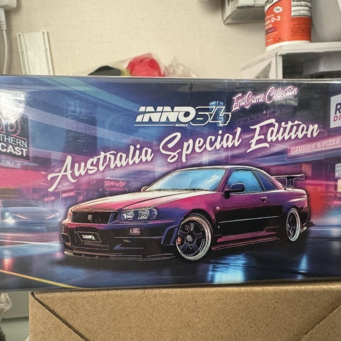 FLASH SALE INNO64 R34 NISSAN SKYLINE Z TUNE ENDGAME AUSTRALIA SPECIAL EDITION TERBARU