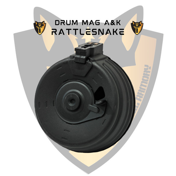 HOT SALE [NEW] WATER GEL BLASTER DRUM MAG A&K RATTLESNAKE (WGB) TERLARIS