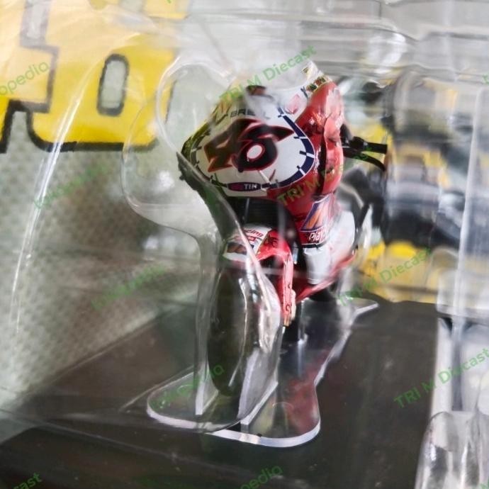 FLASH SALE DIECAST - MINIATUR DIECAST LEO MODELS VALENTINO ROSSI IMOLA 1999 TERLARIS