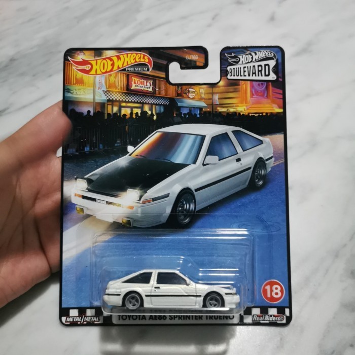 MUST HAVE HOTWHEELS TOYOTA AE86 SPRINTER TRUENO BOULEVARD TERBARU