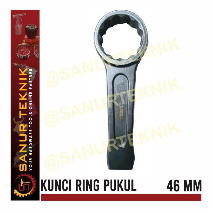 Kunci Ring Impact / Pukul / Slogging Wrench TEKIRO 46mm / 46 mm