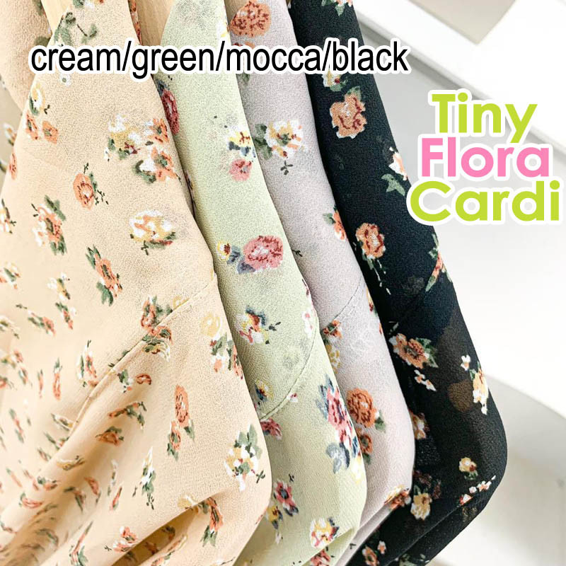 [COLD COLLECTIONS] outer jumbo LD 156 LONG CARDI, FLORIST, CAMELIA, SIFON, CHIFFON big size, XxxxL,