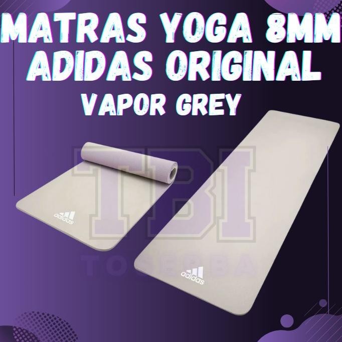 Matras Yoga 8Mm / Yoga Mat 8Mm Vapor Grey Adidas Original Xalopexa