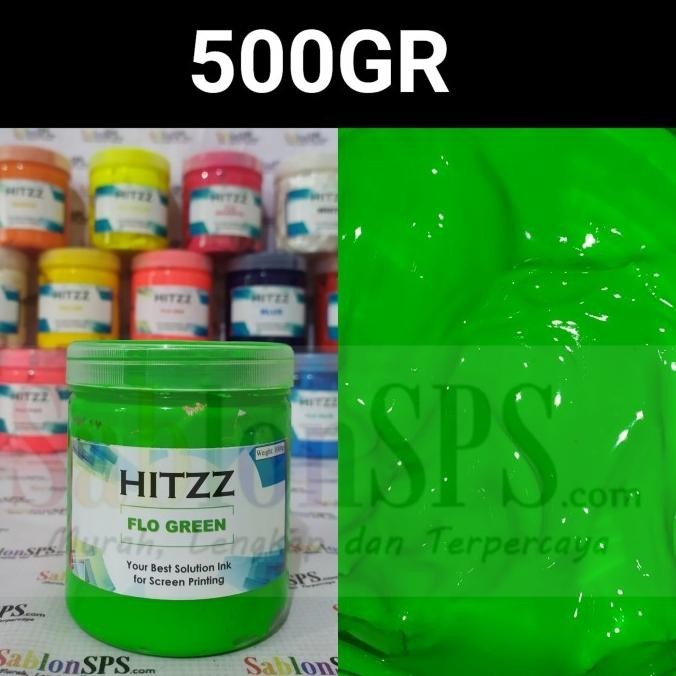 

TINTA PLASTISOL HIJAU FLUORECENT STABILO DISTRO CLOTHING 500GR