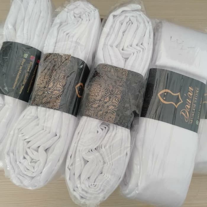 Murah TERMURAH IMAMAH SORBAN 3 5 METER - PUTIH - HF Murah Berkualitas Lebaran Terbaru 2024 Premium I