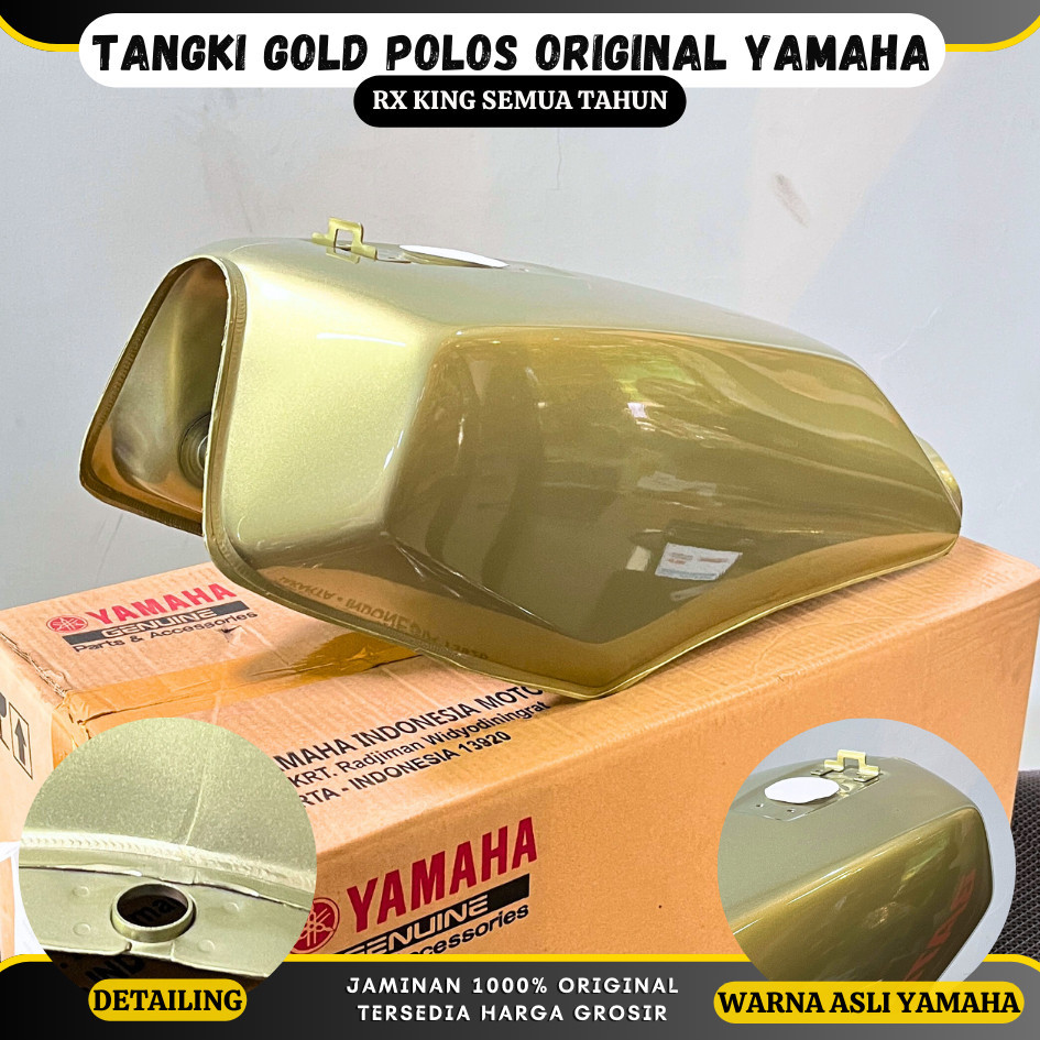 TANK Tangki Polos Rx King RXS RXK GOLD Original YAMAHA 29N-F4110-00-P4