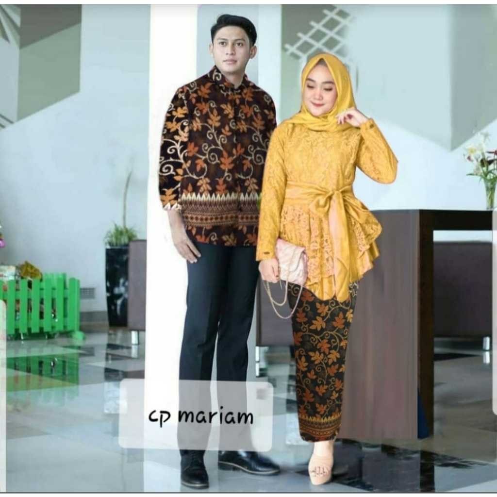 Gamis Couple Suami Istri 2024 Sarimbit Ibu Dan Anak Cp Kapel Brokat Setelan Koko Pendek Cowok Sekelu