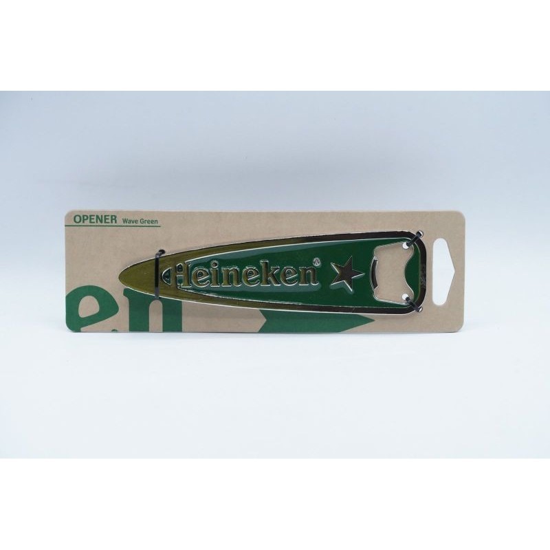 Heineken Bottle Opener Pembuka Botol Merchandise Wave Green Amsterdam