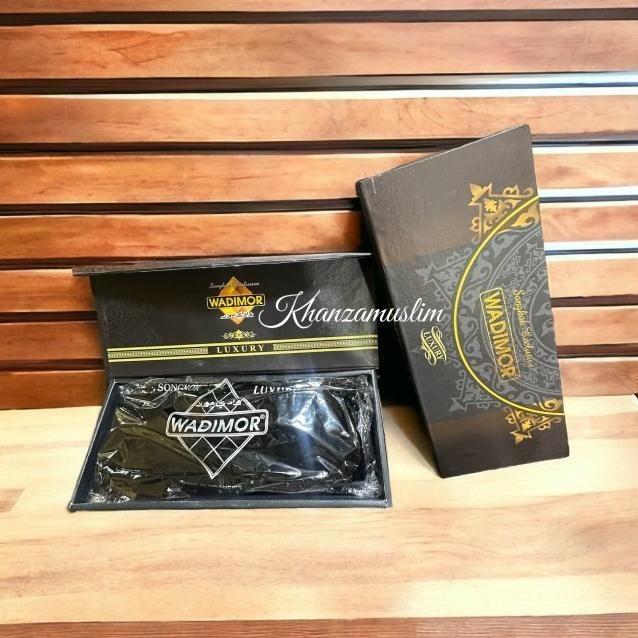 SONGKOK HITAM TANPA KERTAS | KOPYAH WADIMOR LUXURY Murah