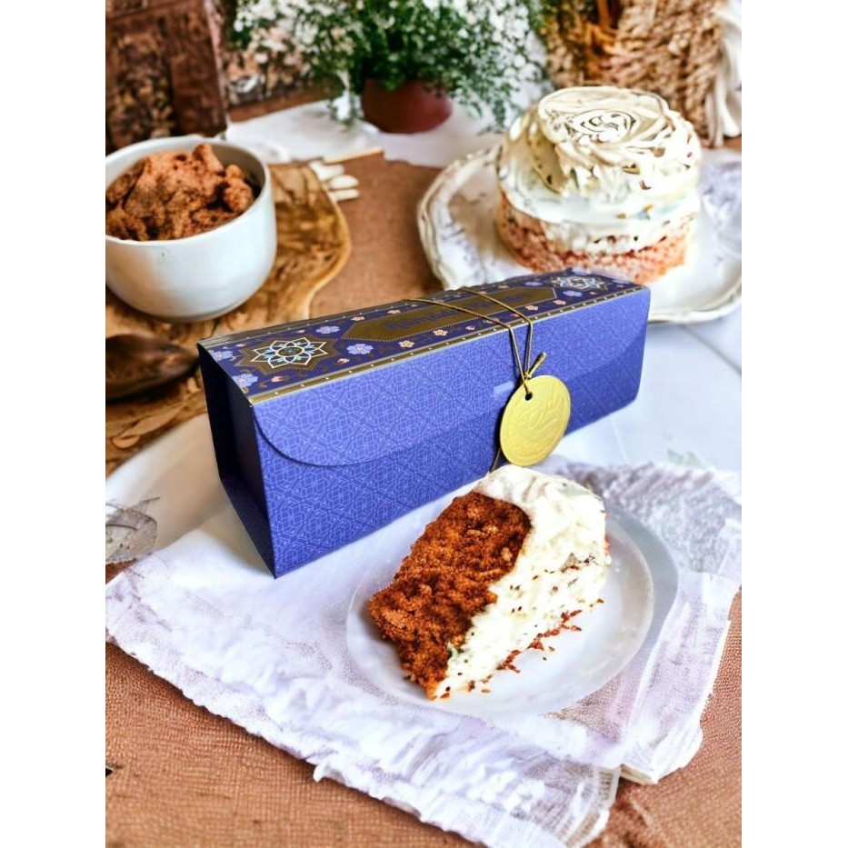 

Dus Bolu Gulung Lebaran Box Rollcake Kardus Sunway Idul Fitri 25X8X8Cm 094