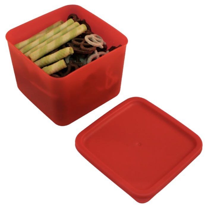 Toples Mila Sealware Set Of 3 1000 Ml Merah