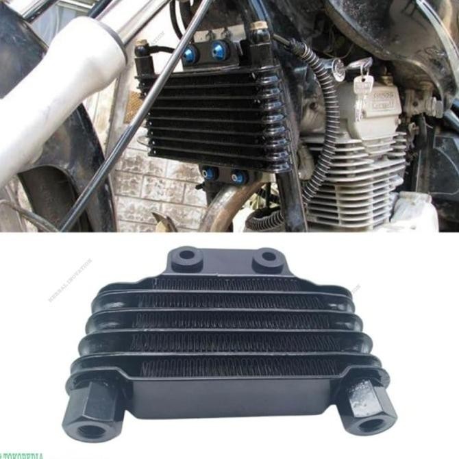 oil cooler satria Fu SGP Pendingin Oli Mesin 5 Baris oil coller Motor