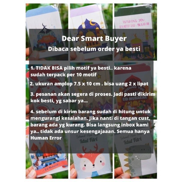 

Amplop Lebaran 100 Pcs Angpao Lebaran Kter Anak
